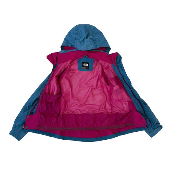 The North Face Winter Coat Women S Teal Pink Alpine Moonstruck 3 in 1 Jacket - Picture 6 of 12